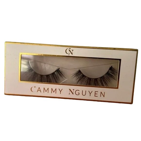 Cammy Nguyen 9D Faux Mink False Lashes Falsies Fluffy Spike Eyelashes Black - Picture 1 of 3